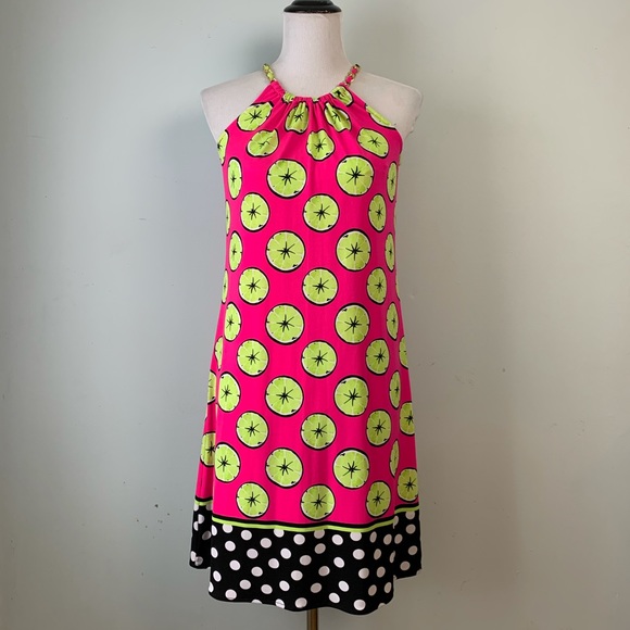 Kaari Blue Sweet Lime Green Dress Size XS - Picture 11 of 13